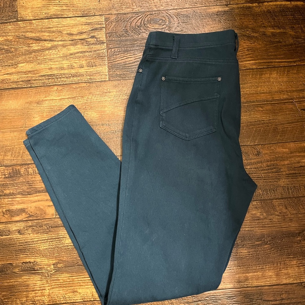 Dark Green Skinny Jeans